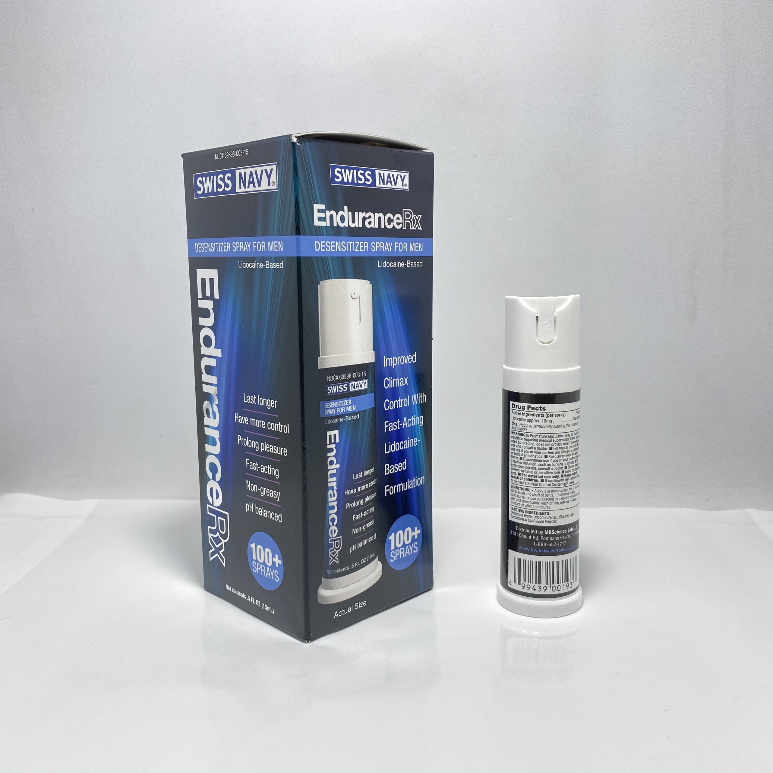 Chai Xịt Kéo Dài Thời Gian Quan Hệ Swiss Navy Endurance RX + Bcs Power Men (Hộp 3 Chiếc) - Hàng Chính Hãng 100% - Che Tên Sản Phẩm