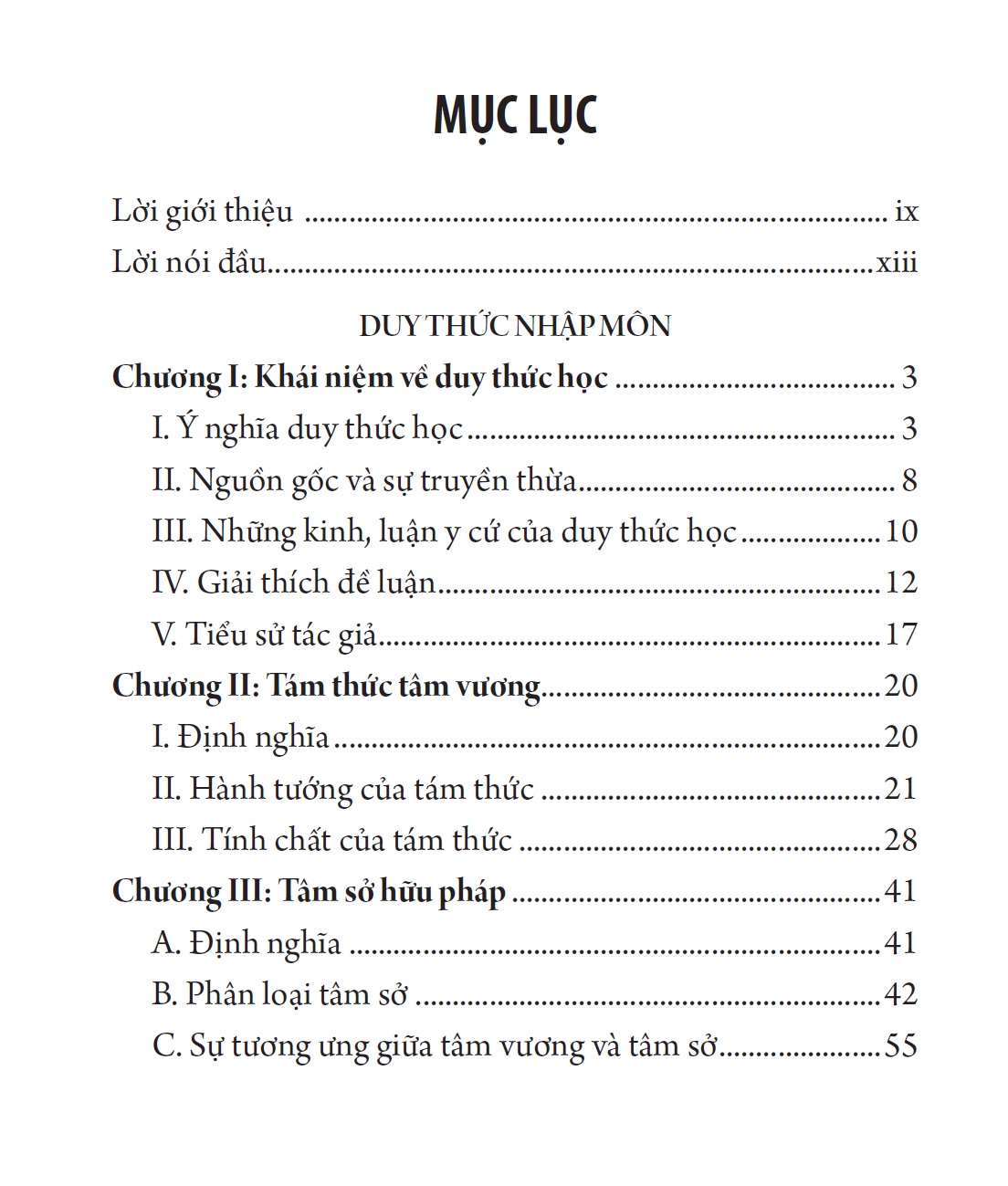 Nghiên Cứu Về Duy Thức Học