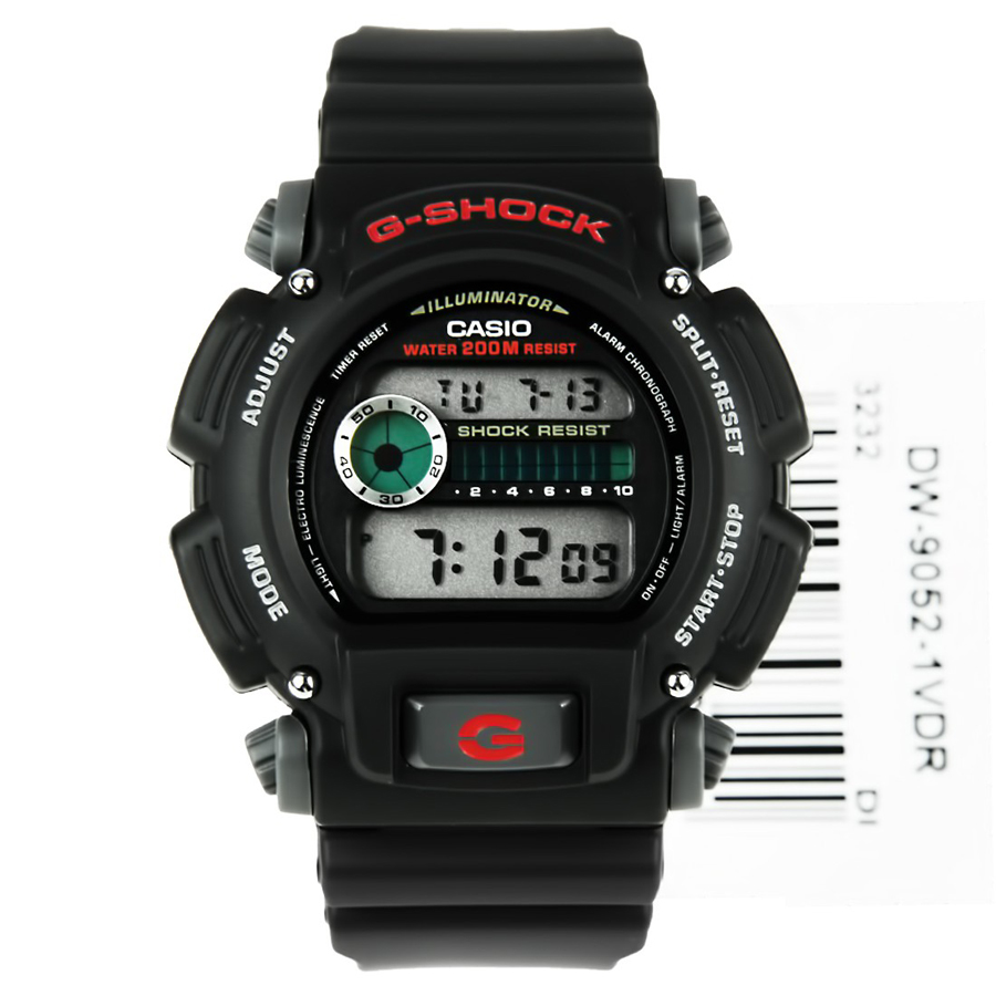Đồng hồ nam dây nhựa Casio G-Shock chính hãng DW-9052-1VDR (43mm)