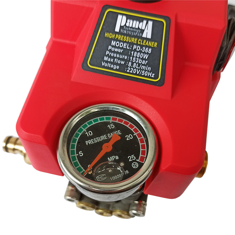 Máy Rửa Xe Panda PD-368, 1880W, máy phun áp lực dùng cho gia đình, công nghệ Nhật Bản