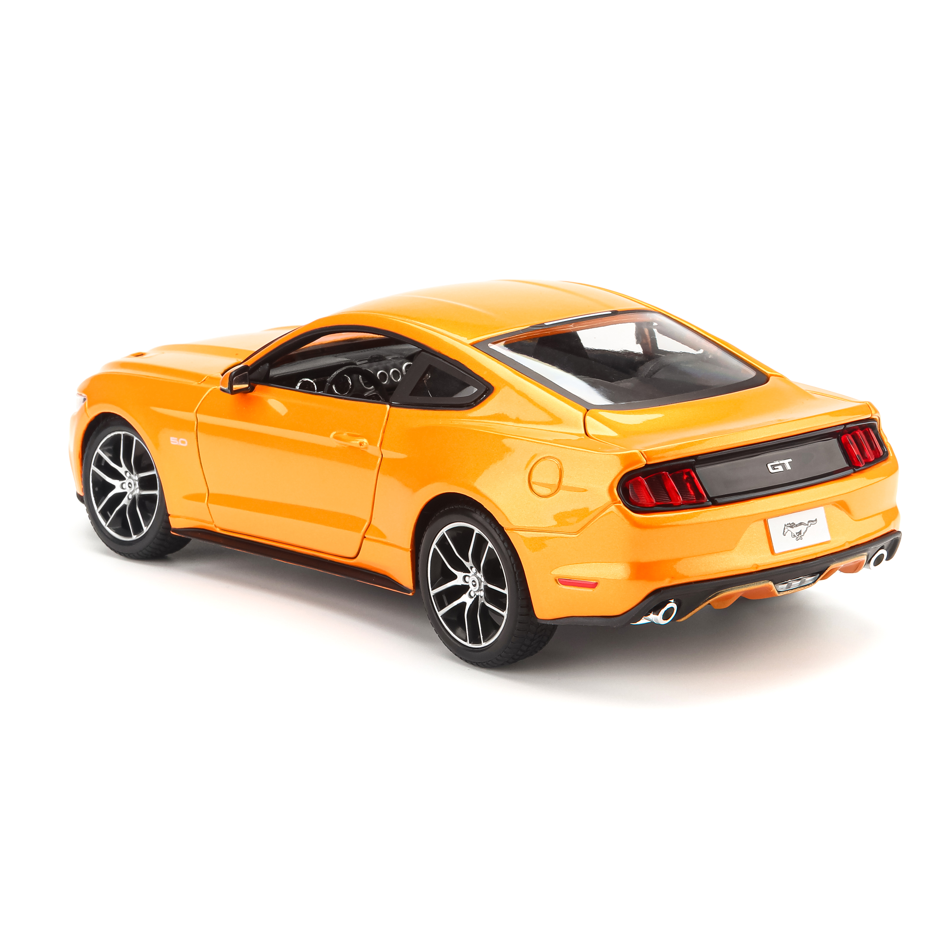 Mô Hình Xe Ford Mustang Orange GT 2015 1:18 Maisto MH-31197