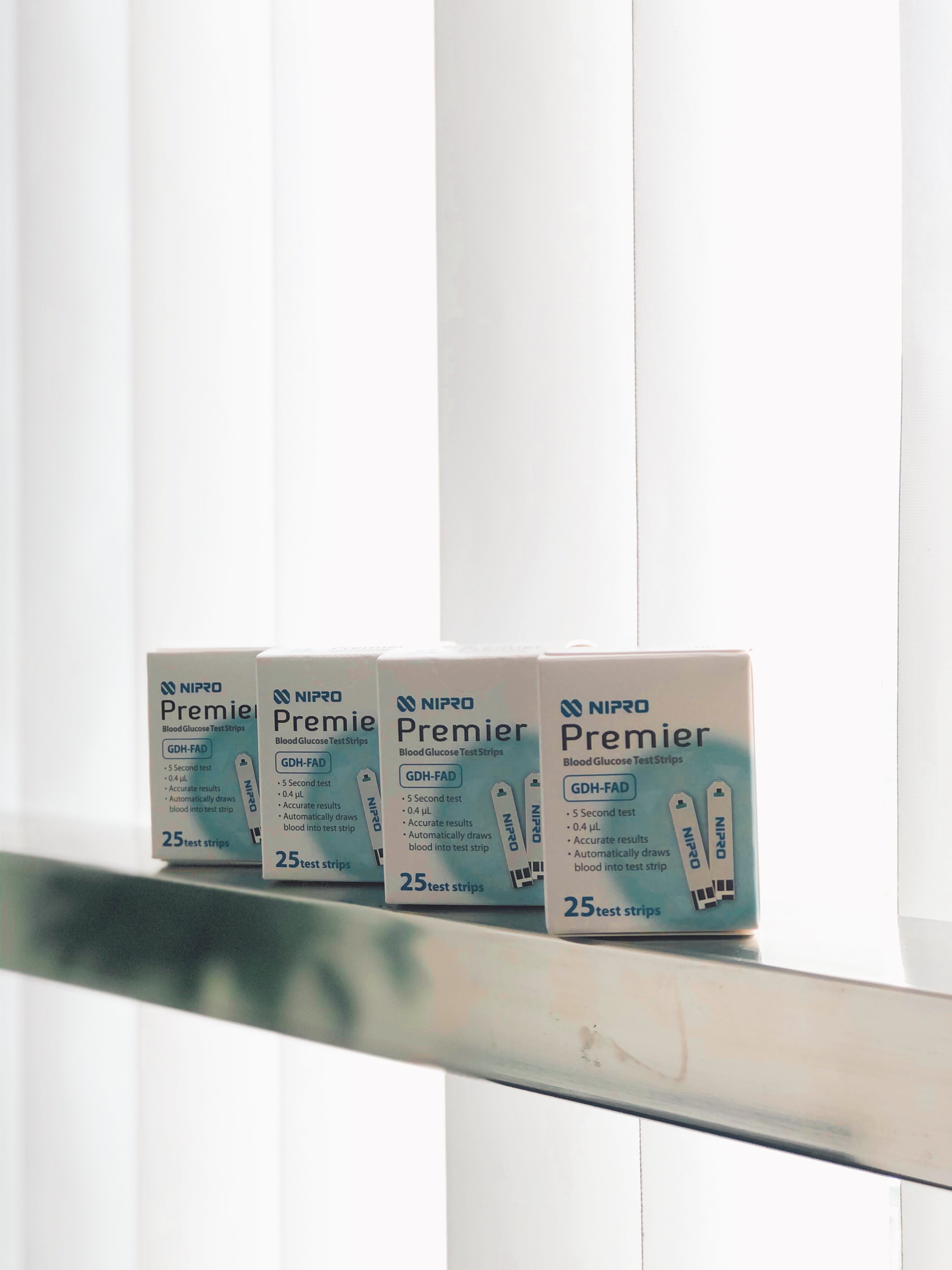 Que thử đường huyết Nipro Premier Strips