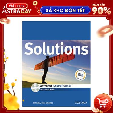 [Hàng thanh lý miễn đổi trả] Solutions Advanced: Student's Book with MultiROM Pack