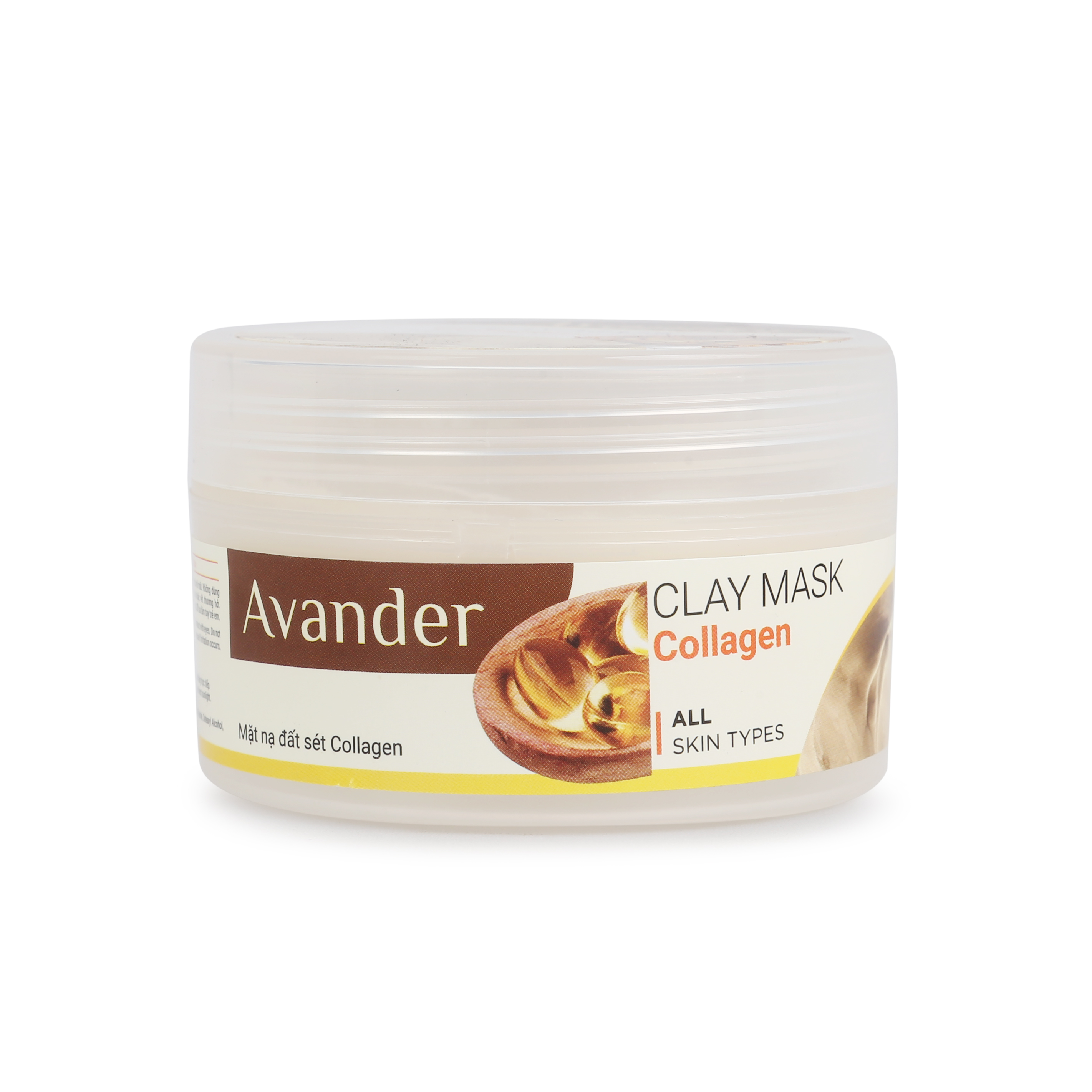 Mặt nạ đất sét Collagen Avander 110g