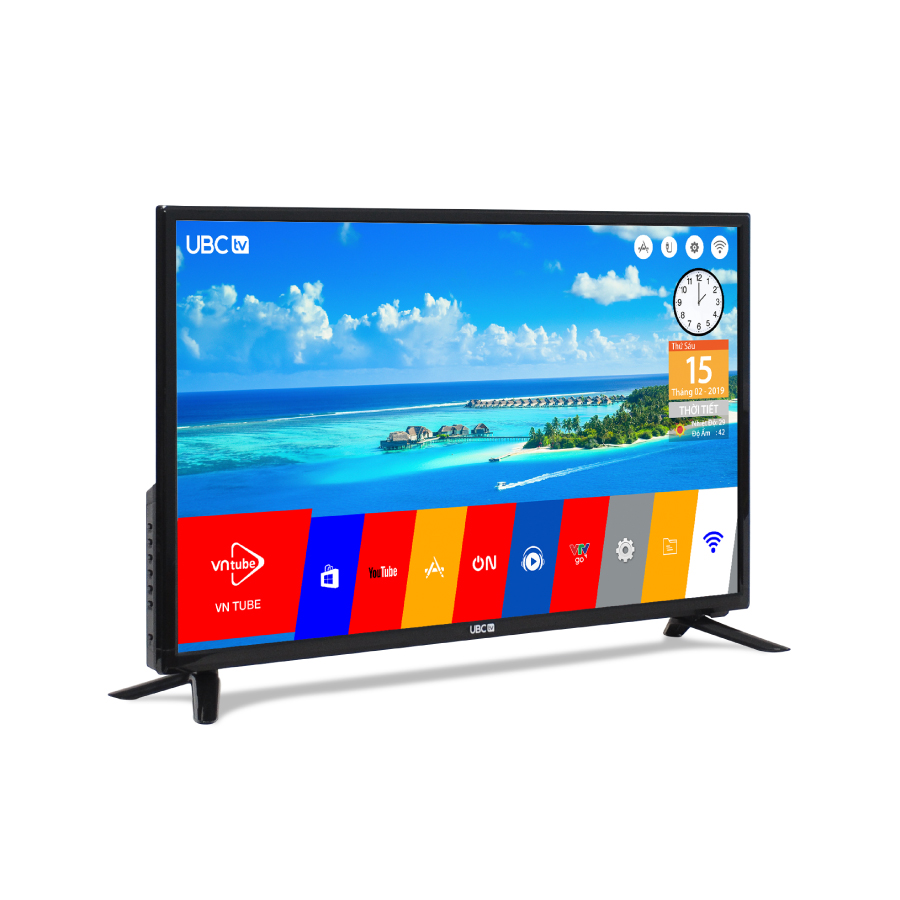 Smart tivi UBC HD 32inch 32P500N -Phần mềm VN-Karaoke online miễn phí,  tính năng bảo vệ trẻ em – Hàng Chính Hãng