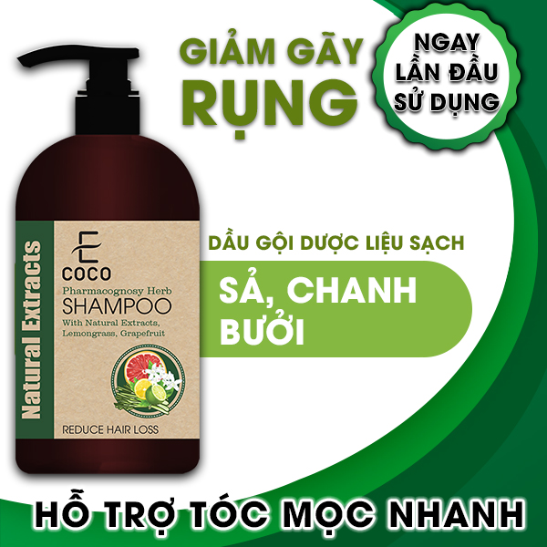 Combo 2 sữa tắm chiết xuất sữa dê Five Goats 1000g-Trắng + Dầu gội dược liệu sạch trị rụng tóc Ecoco sả chanh, bưởi - 336g + Dầu xả thảo dược dưỡng tóc sả chanh, bưởi 180g