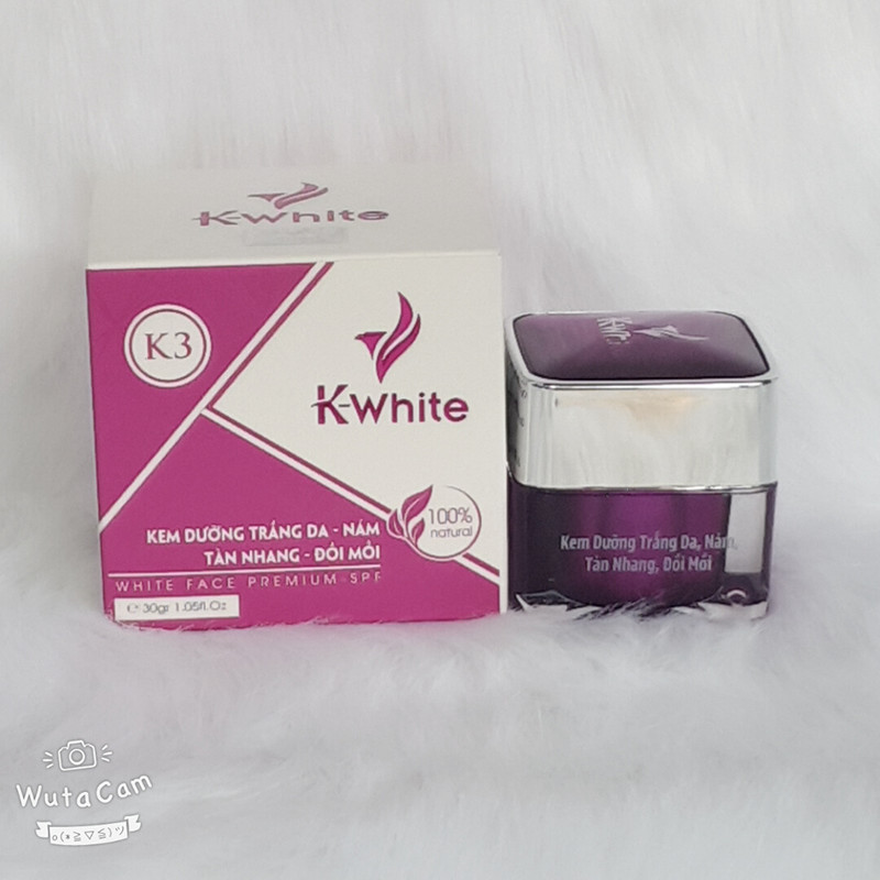 Kem Dưỡng Trắng Da, Nám, Tàn Nhang, Đồi Mồi - K-White - 30G