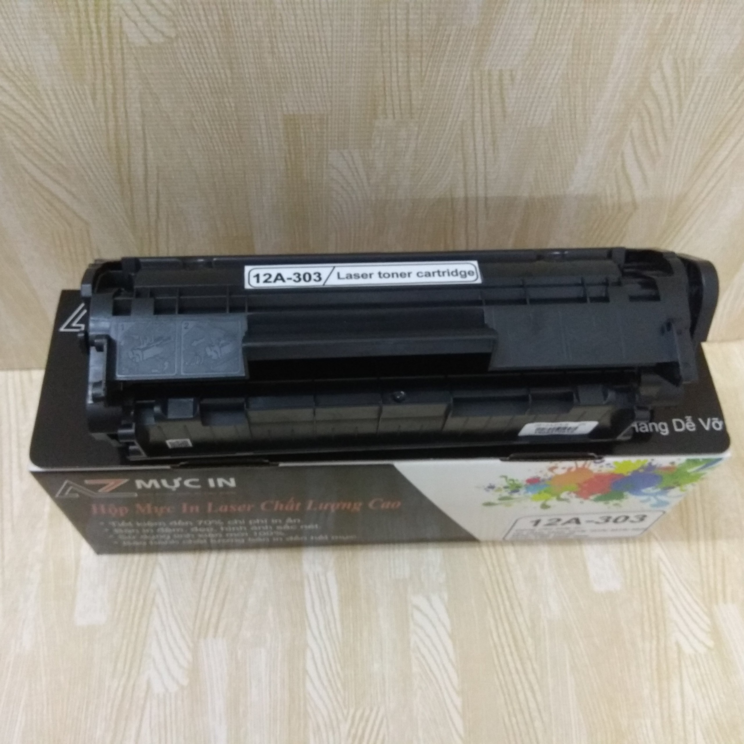 Hình ảnh  [Bộ 6 hôp]Hộp mực Canon LBP 2900, 3000, HP3050, 3055 | Hộp mực 12A-303