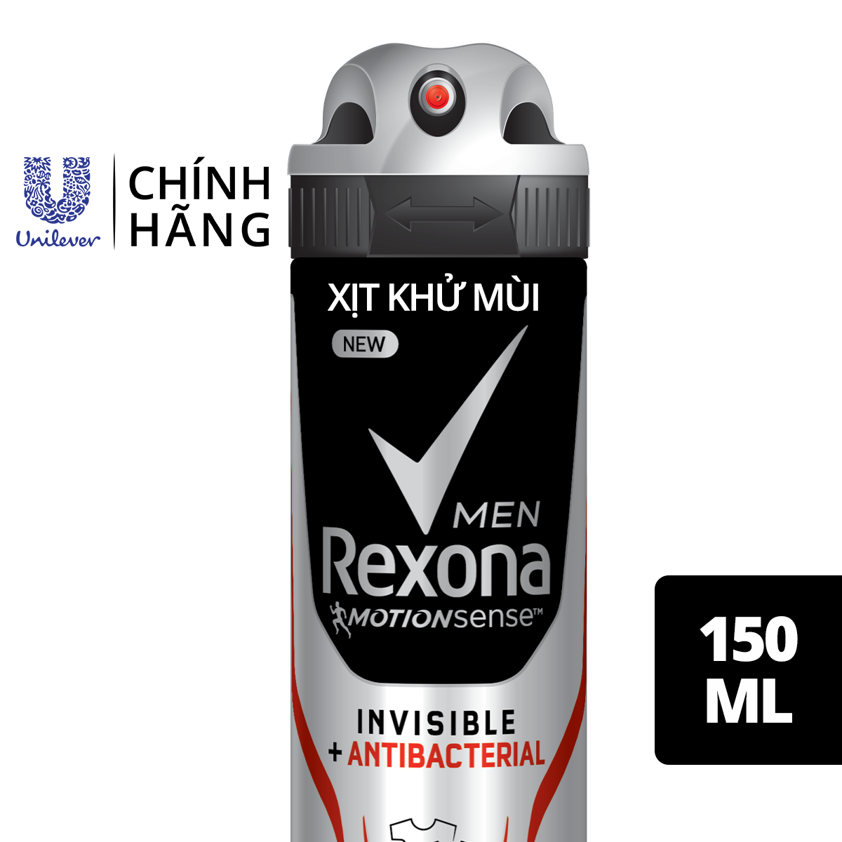 Xịt khử mùi nam Rexona 135ml_ Antibac