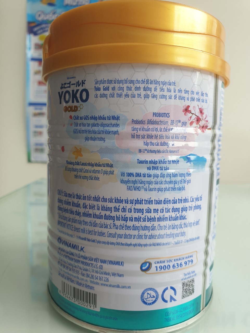 Sữa Bột Vinamilk Gold Yoko 2 350g ̣̣Dành Cho Bé Từ 1-2 Tuổi