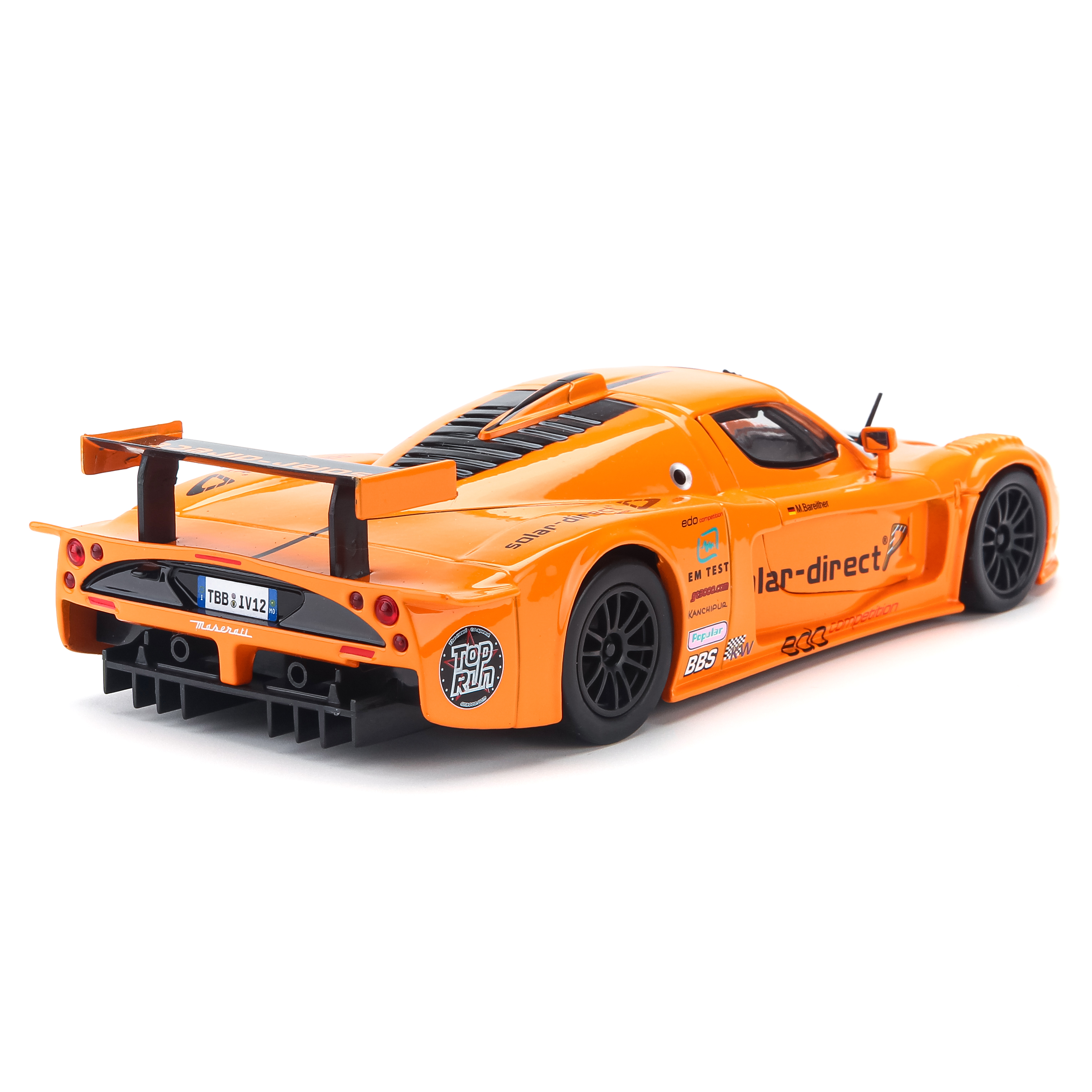 Mô Hình Xe Maserati Mc12 Orange 1:24 Bburago - MH18-21078