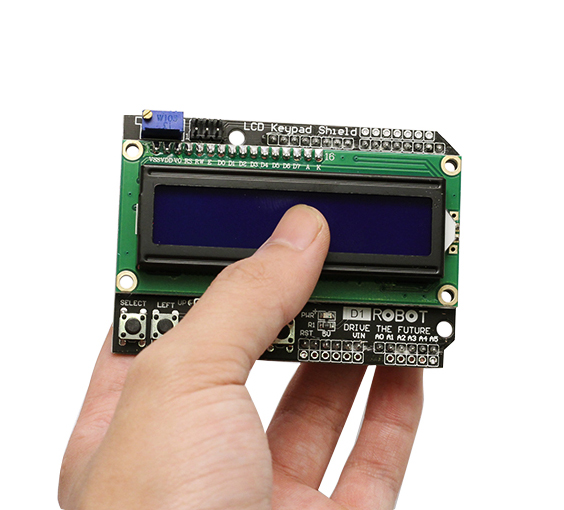 LCD1602 Keypad Shield