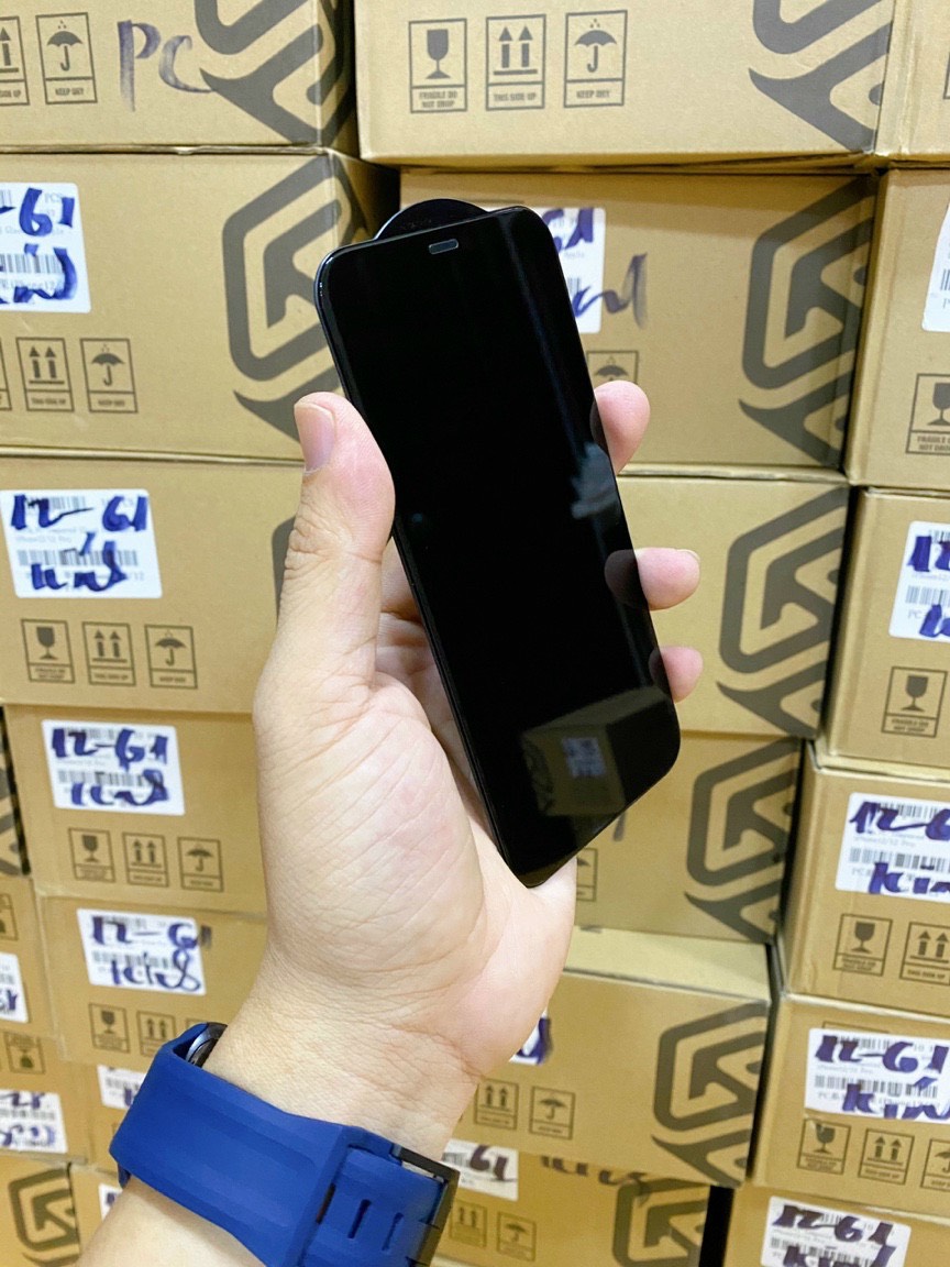 Kính cường lực chống nhìn trộm Nillkin Amazing Guardian dùng cho máy Iphone 12/12 Pro - 12 Pro Max - Hàng chính Hãng.