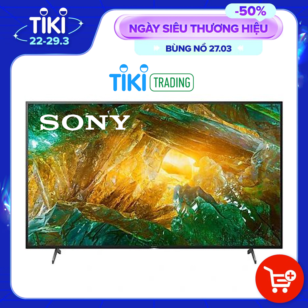 Android Tivi Sony 4K 49 inch KD-49X8050H