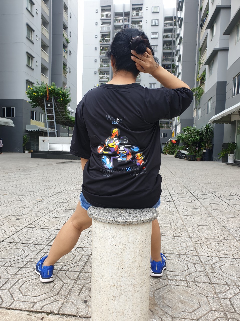 ÁO THUN UNISEX NAM NỮ form rộng tay lỡ - Free size 40-70kg -Dành cho cả Nam và Nữ