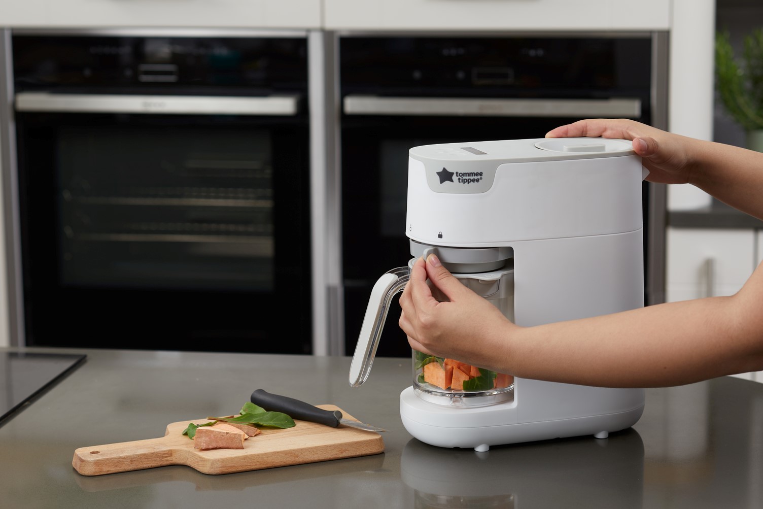 Máy xay hấp thức ăn cho bé Tommee Tippee Quick-Cook