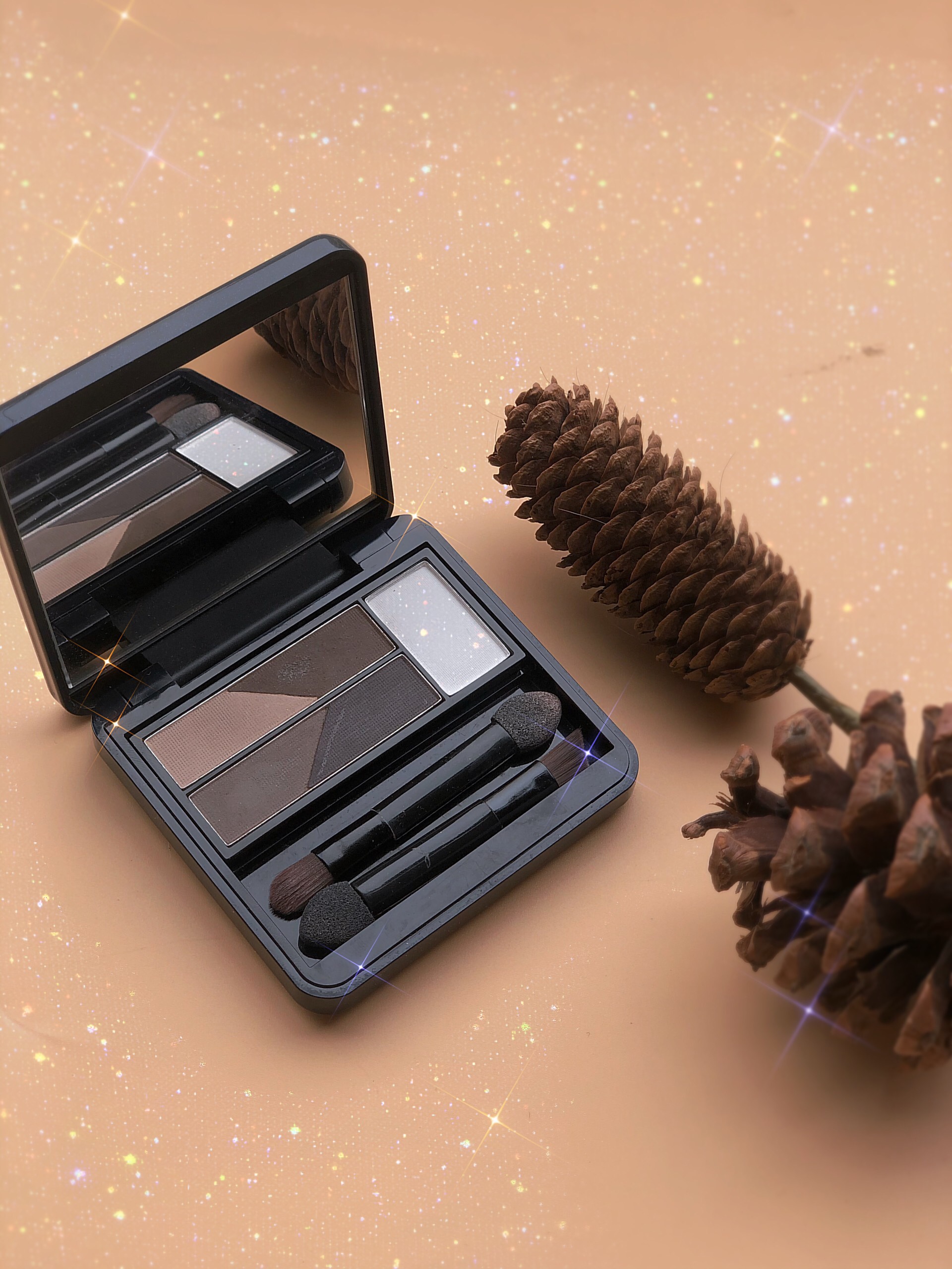 Bảng Màu Kẻ Mày Và Tạo Sống Mũi 3D FOX  Brow &amp; Shadow Compact 6.5g