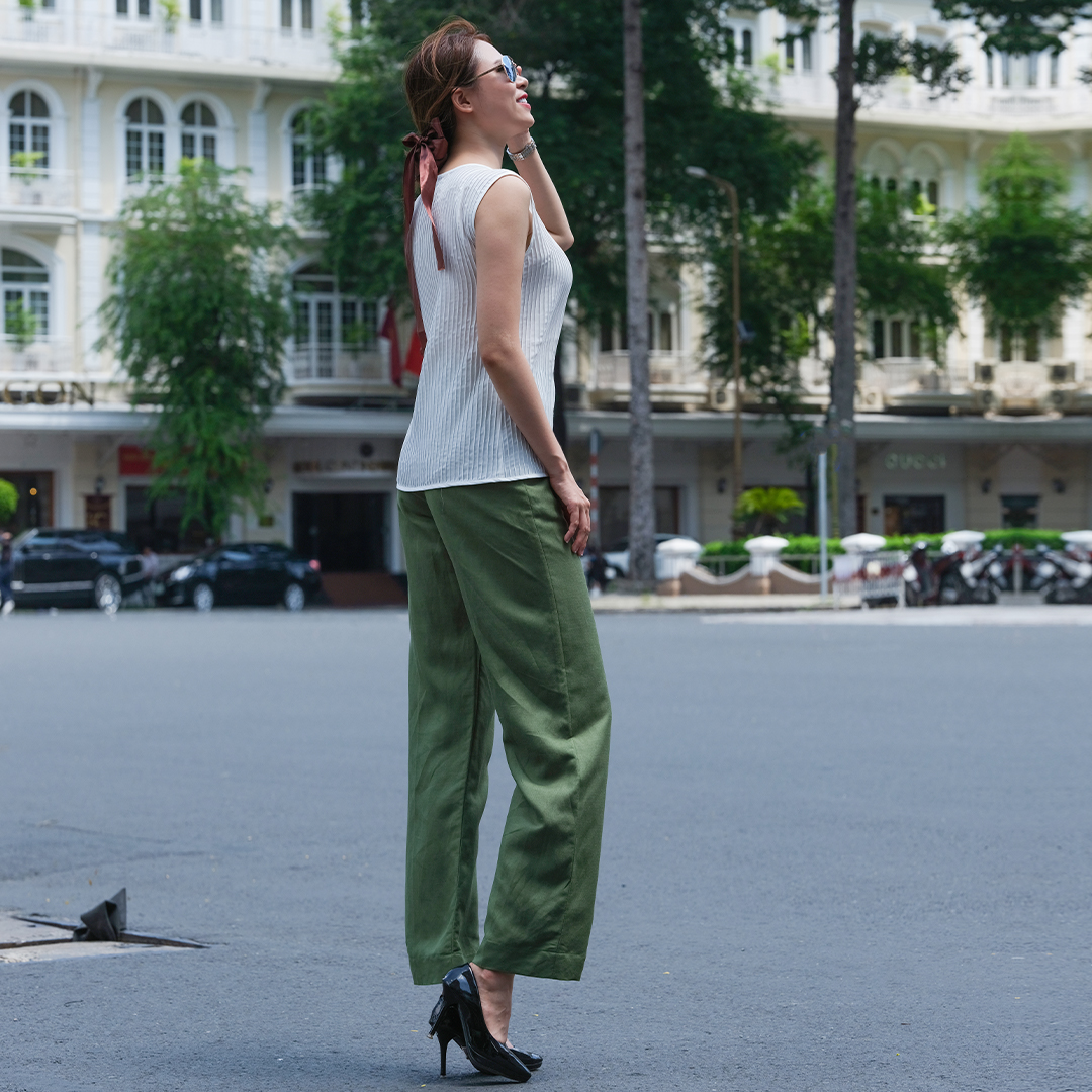 Áo Kiểu Sát Nách Áo Trắng Trẻ Trung Thời trang thiết kế Hity TOP135