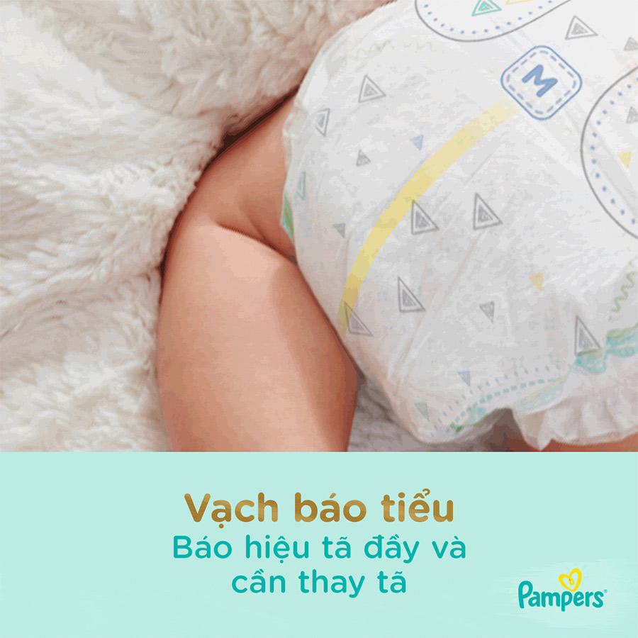 Tã dán Pampers M52 (6-11kg)