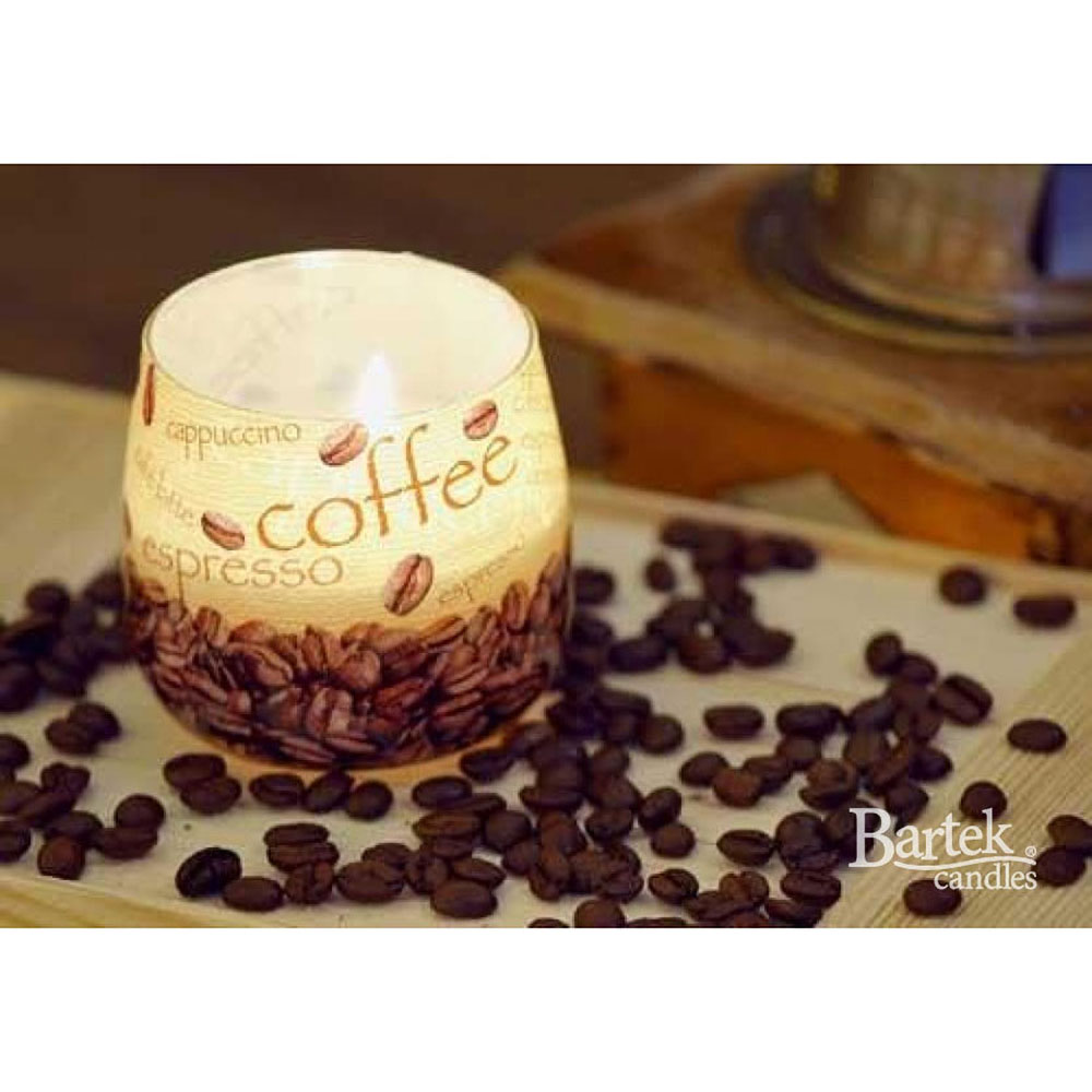 Ly nến thơm tinh dầu Bartek Coffe 100g QT024477 - cà phê hạt mộc (giao mẫu ngẫu nhiên)