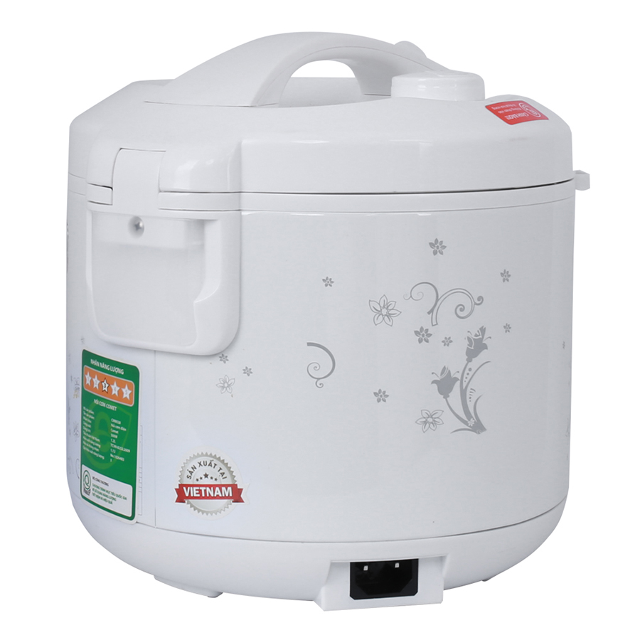 Nồi cơm điện Comet CM8028 1.2L - Hàng chính hãng - Giao Hoa Văn Ngẫu Nhiên