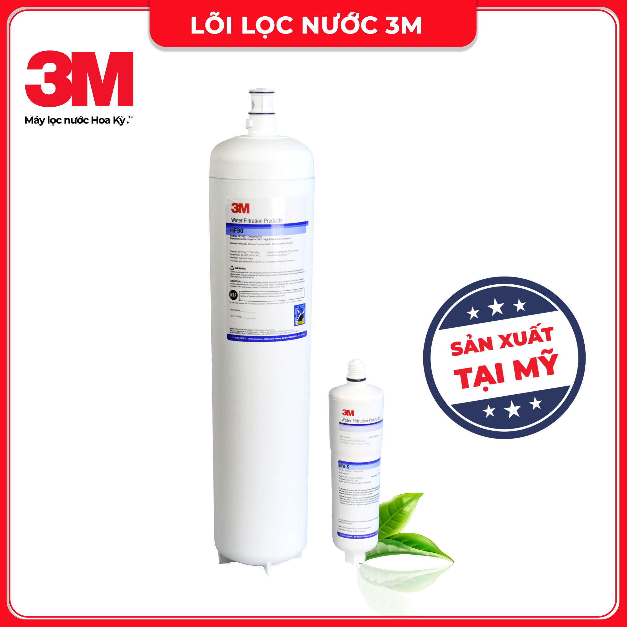 LÕI THAY THẾ DÙNG CHO MÁY LỌC NƯỚC 3M DP190