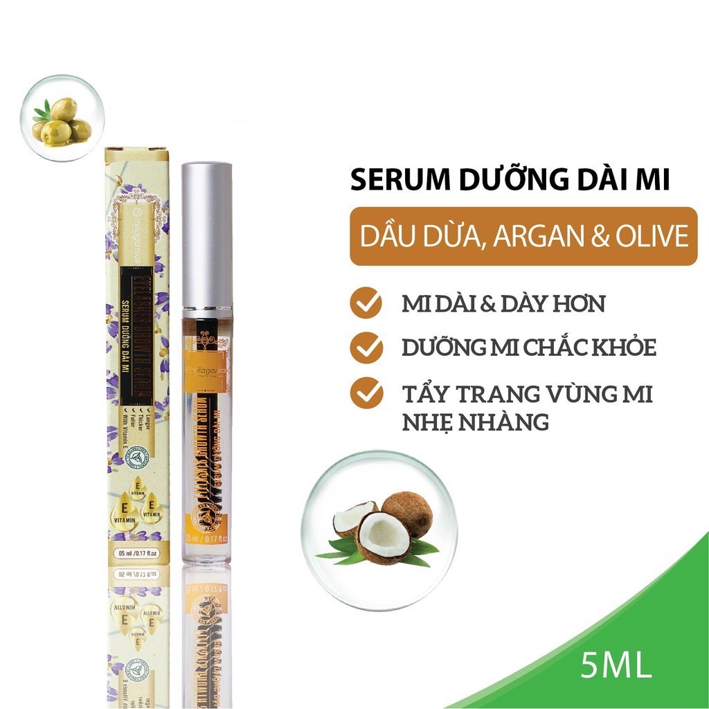 Serum Dưỡng Dài Mi Milaganics