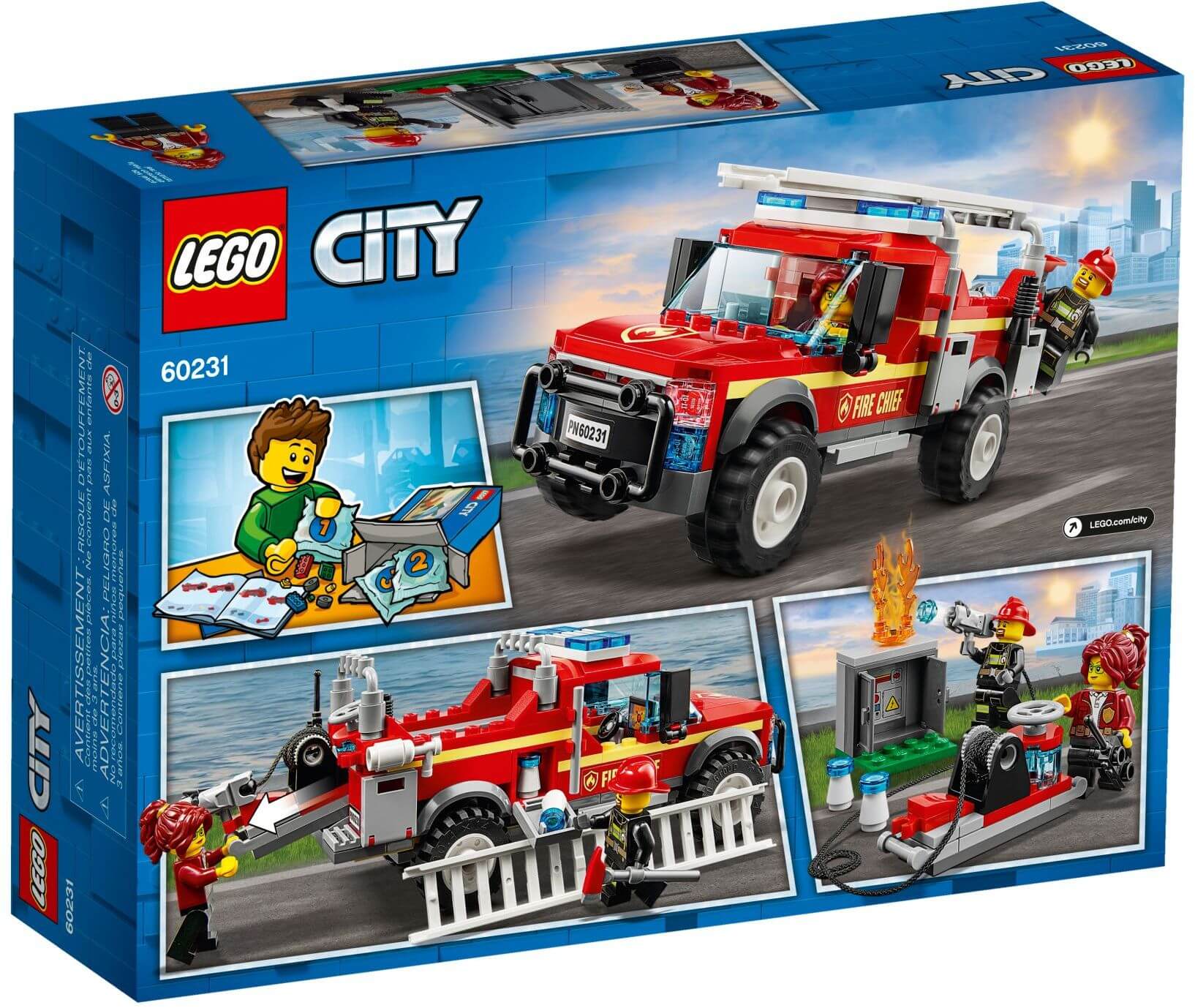 Xếp Hình LEGO 60231 Xe Cứu Hỏa Cơ Động
