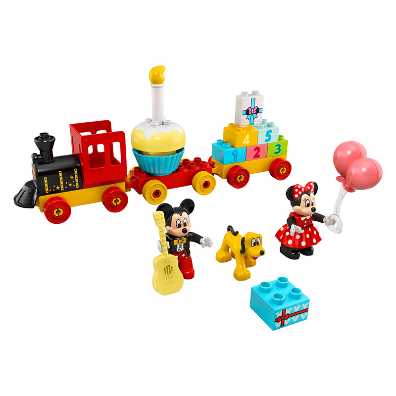 Đồ Chơi LEGO Duplo Đoàn Tàu Sinh Nhật Của Mickey & Minnie 10941 Cho Bé Trên 2 Tuổi