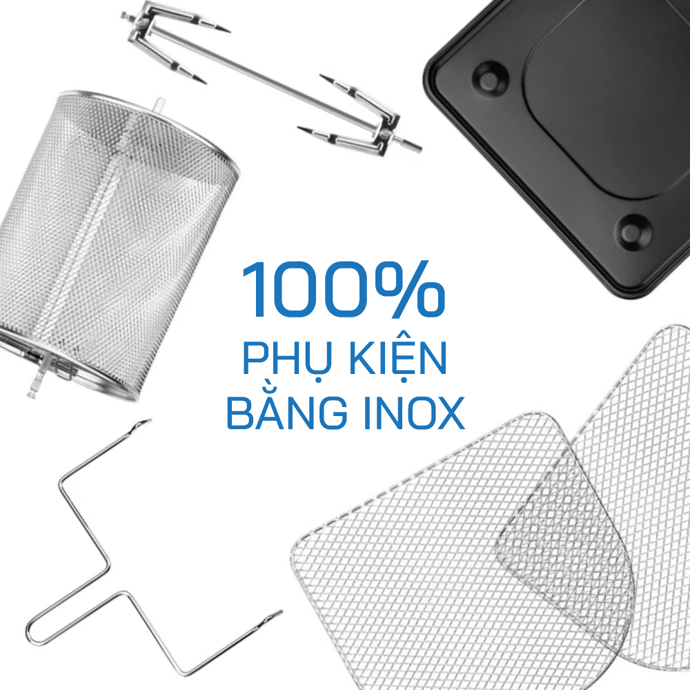 Nồi chiên không dầu 2GOOD K008, 3 lít