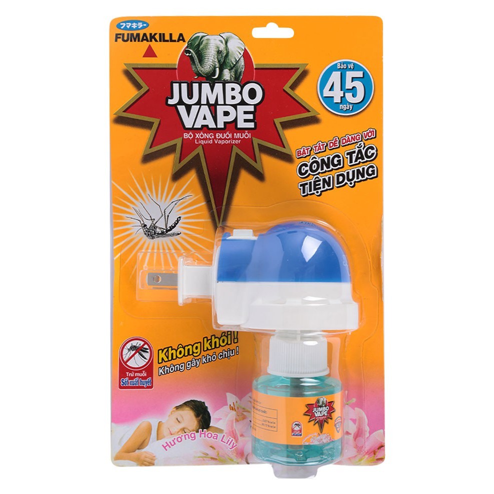 Bộ Xông Đuổi Muỗi Jumbo - 100069550