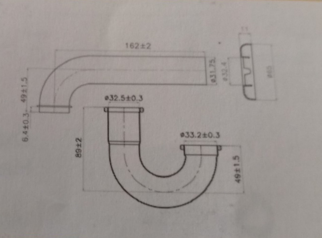 Ống thải chữ P American Standard FFAS-3939(T1020)