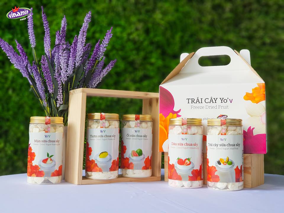 Sữa chua sấy YoV VINAMIT CHUỐI 90g