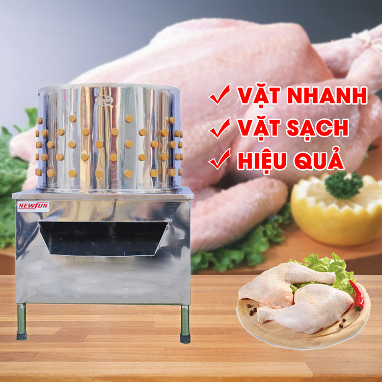 Máy Nhổ Lông Gà Vịt Newsun 70