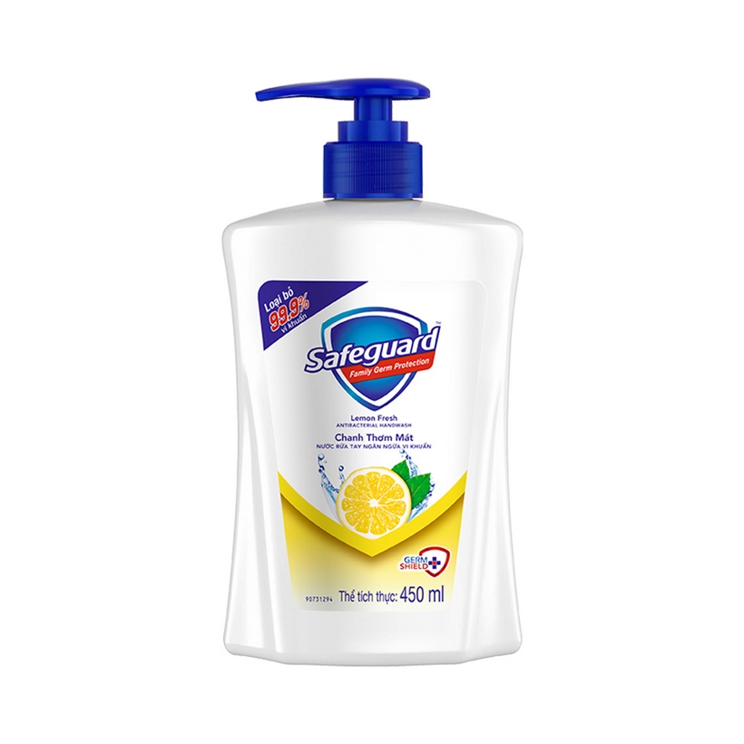 Nước Rửa Tay Safeguard Hương Chanh