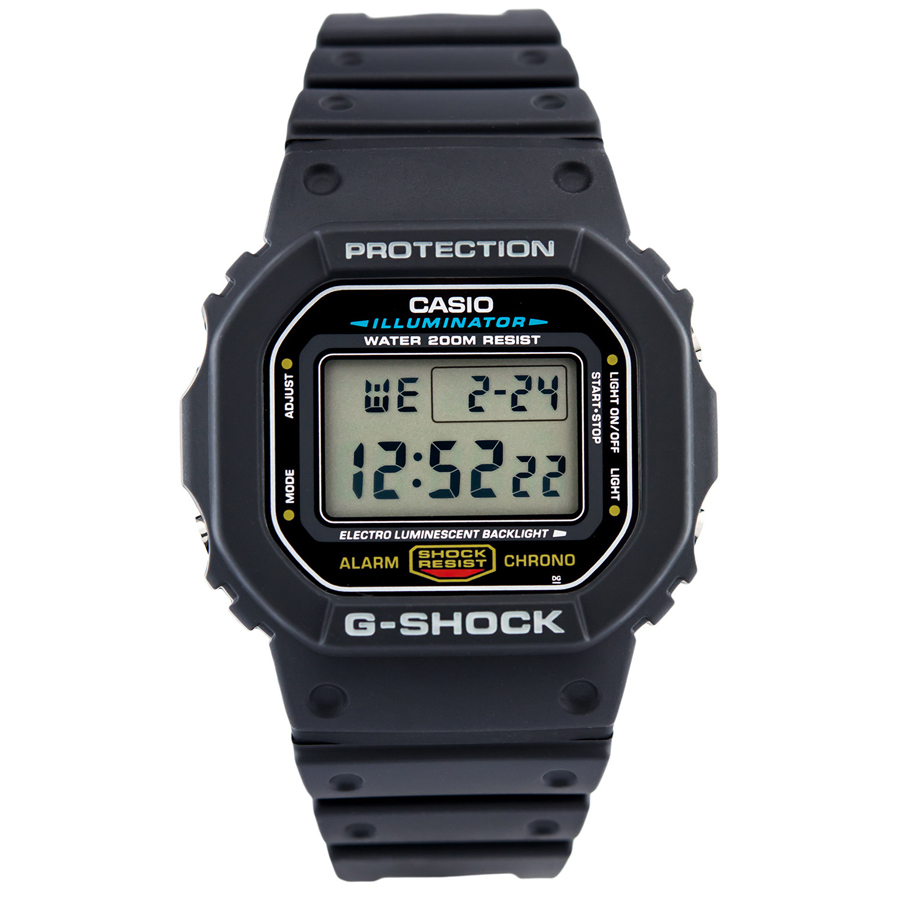 Đồng Hồ Nam Dây Nhựa Casio DW-5600E-1VDF