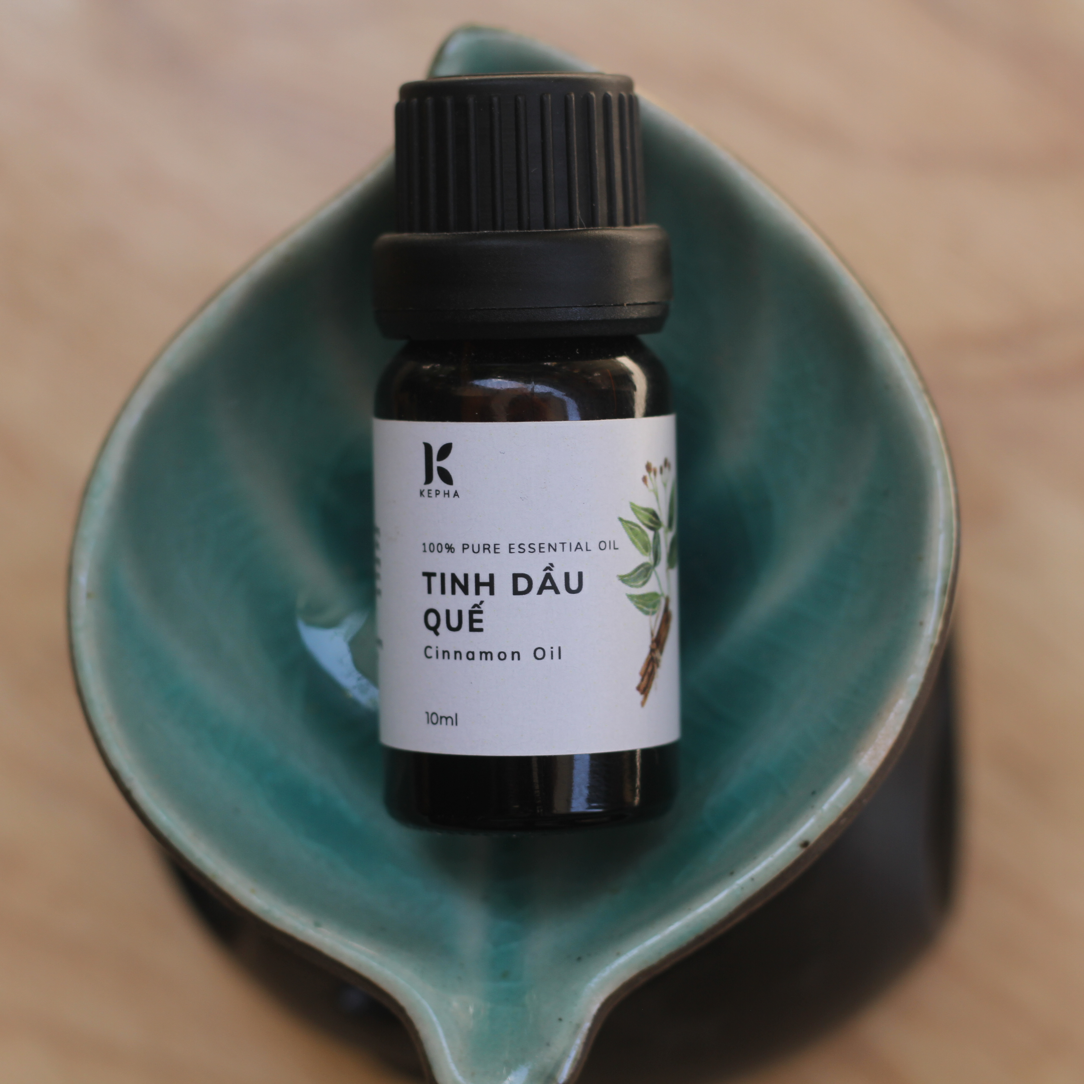 Tinh dầu Quế Kepha 10ml - Cassia Essential oil - Đảm bảo nguyên chất 100% - Giúp khử mùi, lau nhà, giúp sạch không khí