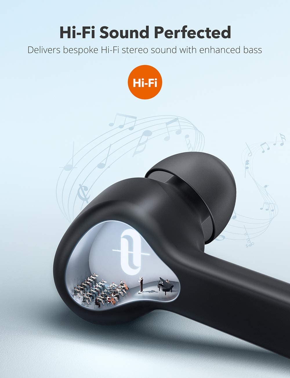 Tai Nghe Bluetooth True Wireless TaoTronics SoundLiberty 53 (TT-BH053) - Hàng Chính Hãng