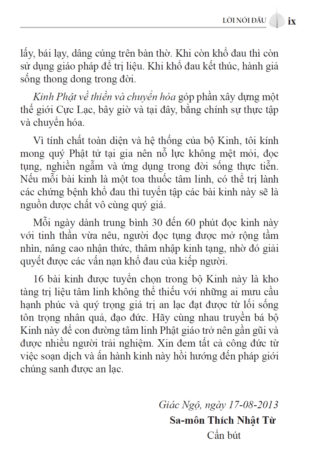 Kinh Phật về Thiền và Chuyển Hóa