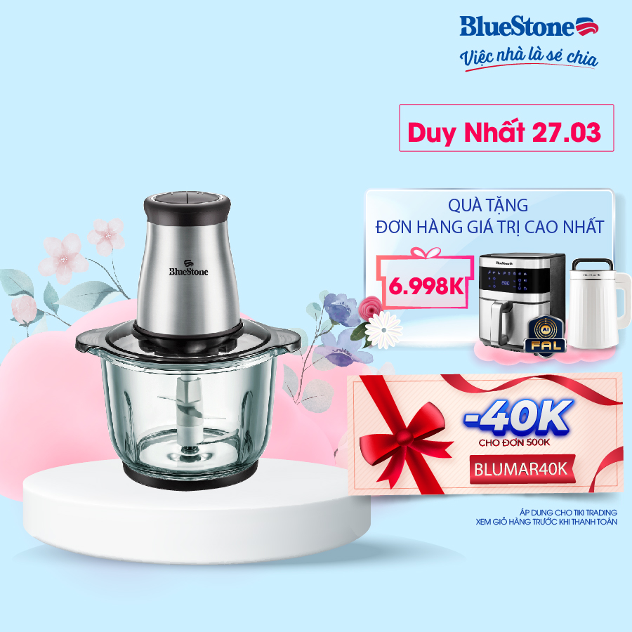 Máy Xay Thịt 2 Lưỡi Kép Bluestone CHB-5139 (2L) - Hàng chính hãng