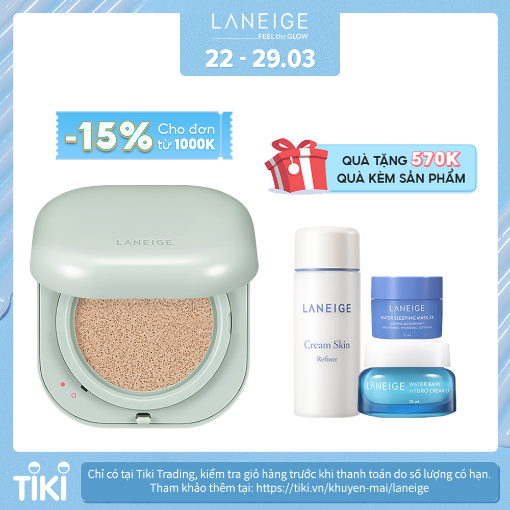 Phấn Nước Mịn Lì 24H Laneige Neo Cushion Matte 15g 21N