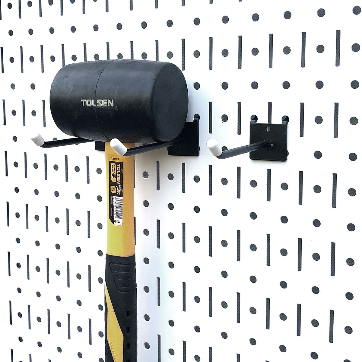 Bộ 10 Móc Dụng Cụ Đơn 10S Pegboard - Móc Treo Đồ Nghề Sử Dụng Với Bảng Treo Dụng Cụ Sửa Chữa Pegboard Cơ Khí SMLIFE