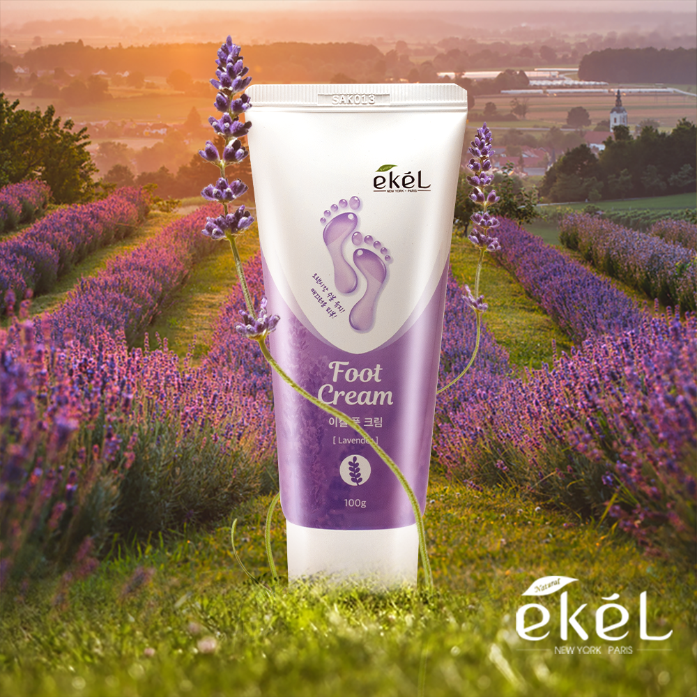 Kem dưỡng da chân hoa oải hương Lavender Ekel