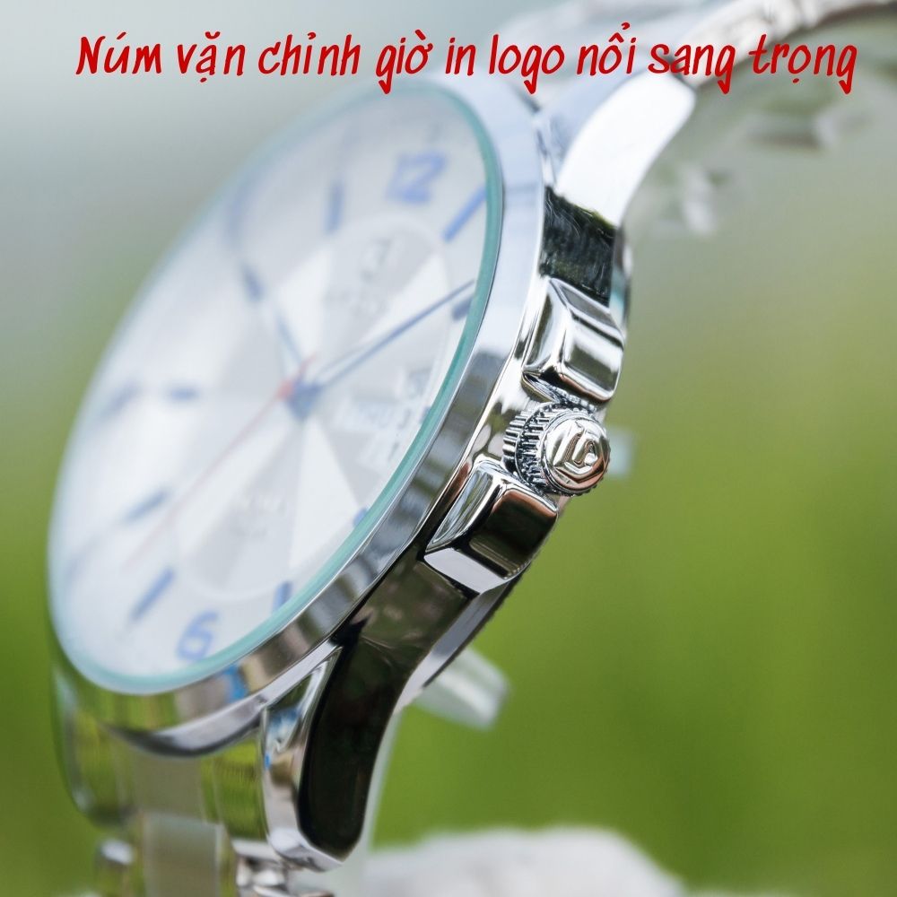 Đồng Hồ Nam Đẳng Cấp Chính Hãng PAGINI - PA5533W Dây Thép Không Gỉ - Mặt Kính Cứng Cao Cấp Chống Xước, Chống Va Đập - Chống Nước 3ATM - Phong Cách , Sang Trọng , Lịch Lãm