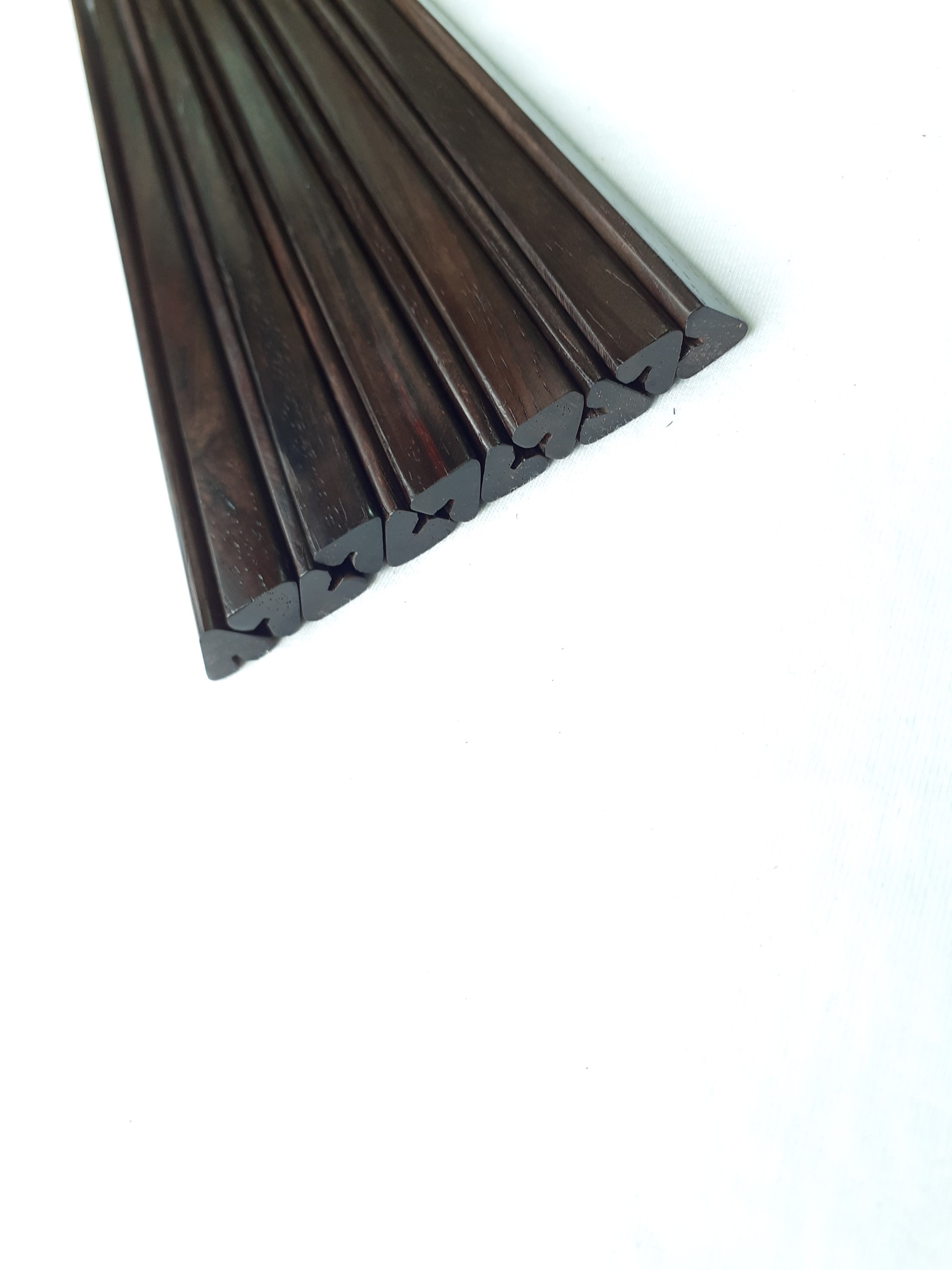 Đũa gỗ Trắc trái tim tình yêu 23cm - Bộ 5 đôi