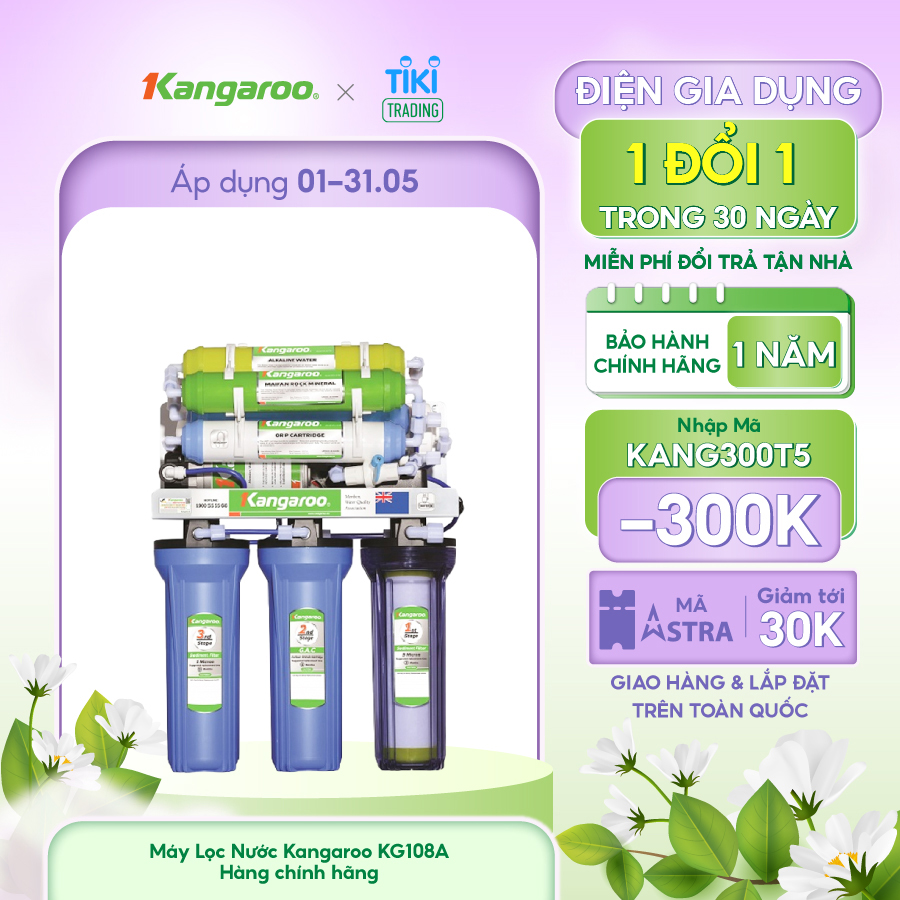 Máy Lọc Nước Kangaroo KG108A - Hàng chính hãng