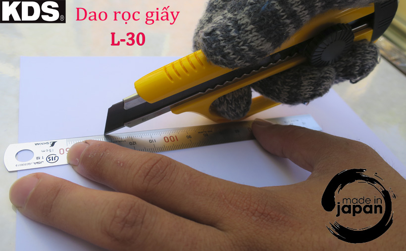 DAO RỌC GIẤY CÓ QUAI KDS L-30