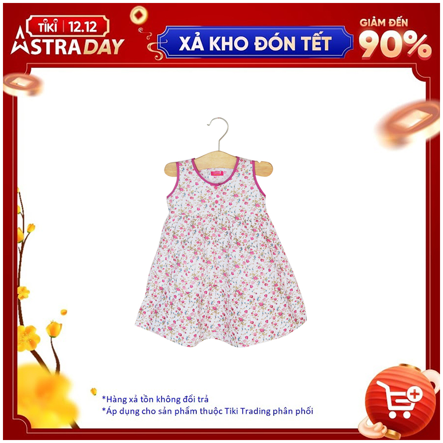 Đầm Sát Nách Hoa Nhí Cuckeo Kids HC722