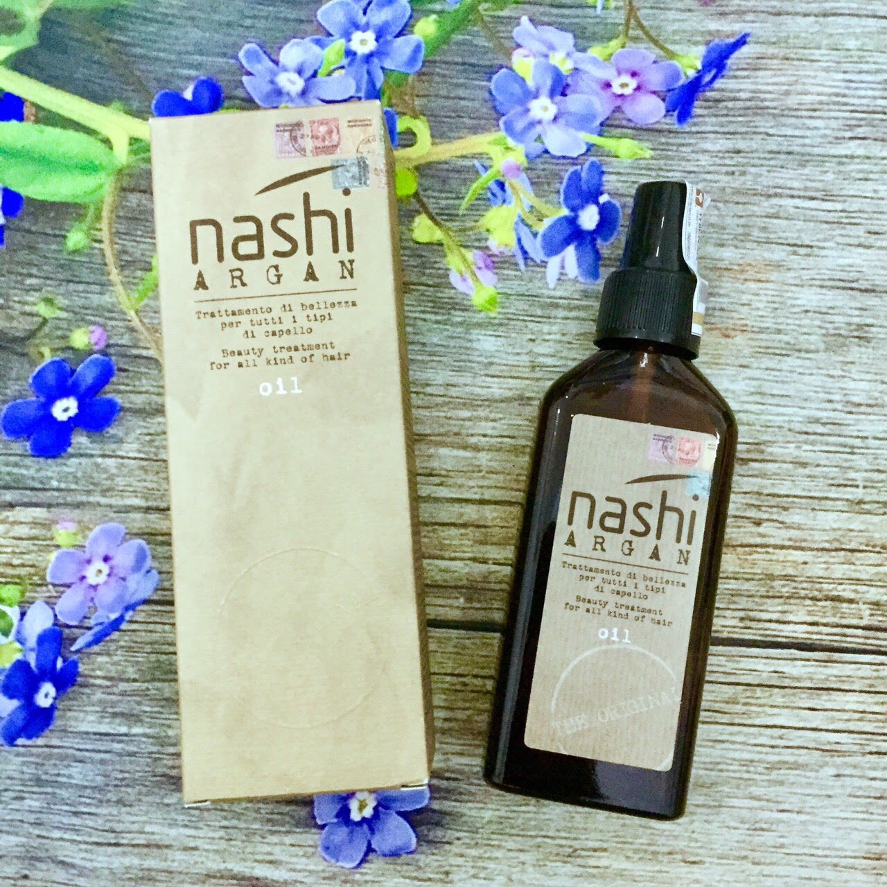 Tinh dầu dưỡng tóc Nashi Argan Oil - trattamento di bellezza per tutti i tipi di capello 100ml