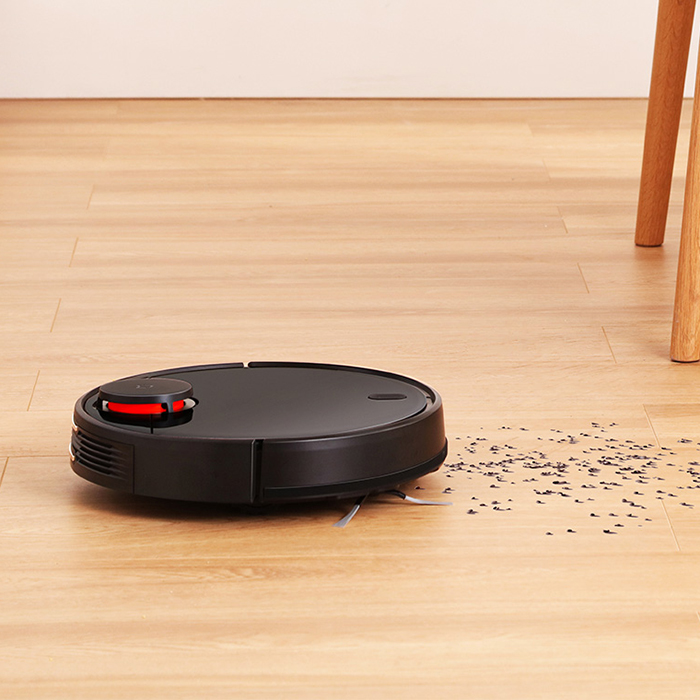 Robot hút bụi lau nhà thông minh Xiaomi Mi Robot Vacuum-Mop P SKV4109GL màu đen - Hàng Chính Hãng